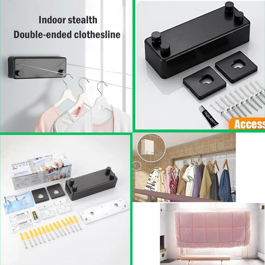 Space-Saving Clothes Drying Line